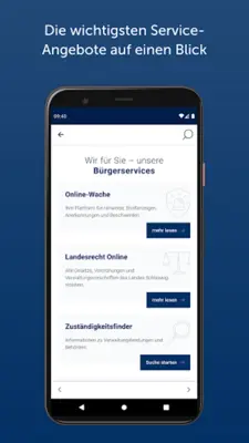 Regierung SH android App screenshot 3