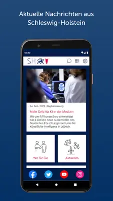 Regierung SH android App screenshot 4